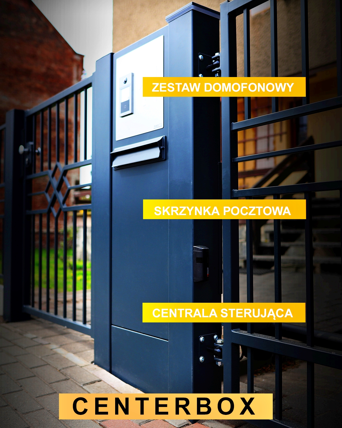 Read more about the article Centerbox – nowatorskie rozwiązanie zarządzające Twoim ogrodzeniem