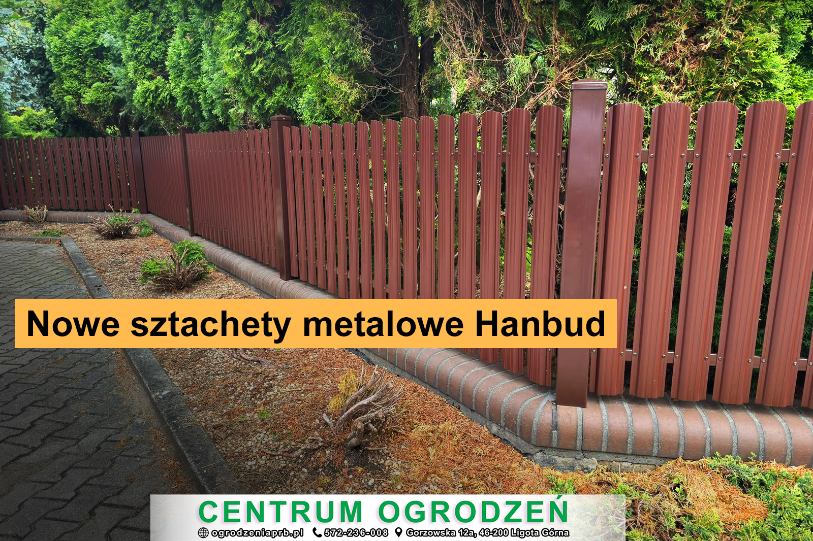 Read more about the article Wymiana ogrodzenia na Sztachety Metalowe