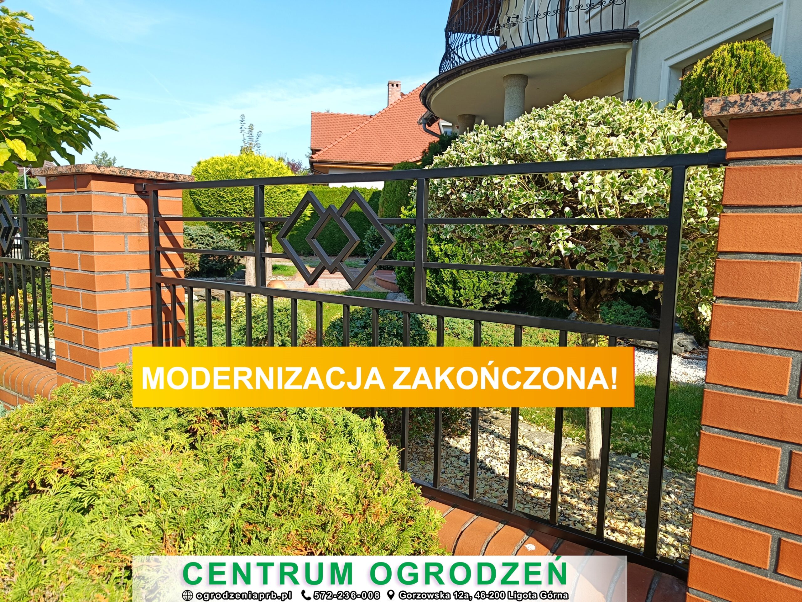 You are currently viewing Kolejna modernizacja ogrodzenia zakończona
